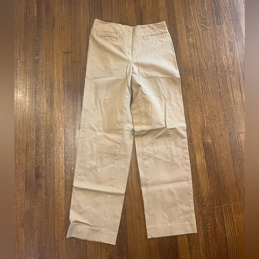 Talbots Stretch Work Pants, Tan, Size 4
